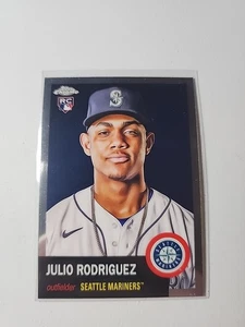 2022 Topps Chrome Platinum Anniversary #171 Julio Rodriguez Rookie RC Mariners - Picture 1 of 2