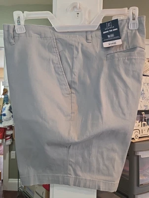 ¡NUEVO! Pantalones cortos grises George Above the Knee para hombre, talla 42 Foto 1 de 4