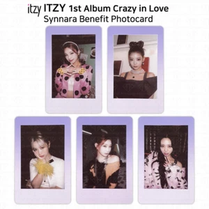 ITZY 1st Album Crazy In Love Official Polaroid Photocard Synnara Benefit KPOP - Picture 1 of 17