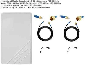 Antenna mobile banda larga booster antenna 4G Vodafone R214 R215 R216 TS9 800Mhz  - Foto 1 di 4