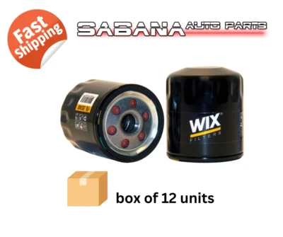 Box of 12 Wix Engine Oil Filter 51348 fits Various Vehicles - Image 1 of 2