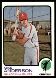 1973 Topps; Mike Anderson Baseball Cards #147