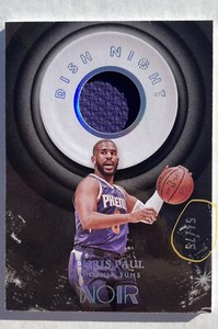 Chris Paul 2021 Panini Noir Dish Night #CHP Serial Numbered 54/75 Jersey