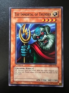 The Immortal of Thunder MRD-E099 1st Edition Common VG/Near Mint Yugioh - Foto 1 di 2