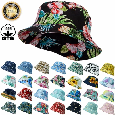 男女通用Boonie水桶帽遮阳帽狩猎钓鱼户外100%纯棉帽子 — 第 1/4 张图片