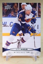 2011-12 Upper Deck Base #5 Blake Wheeler - Winnipeg Jets