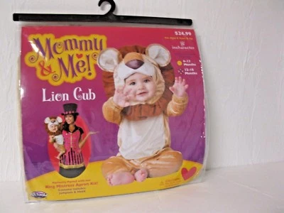 Lion Cub Infant/Toddler Halloween Costume by Mommy & Me 12-18 Months New  — 第 1/3 张图片