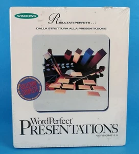 Word Perfect Presentations Version 2.0 - Softwere - IN Italien - Scellé - Photo 1/6