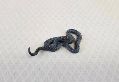 Casa de Muñecas Miniatura Serpiente Monocled Cobra Escala 1:12 Mascota Animal Halcón Minis Foto 1 de 4