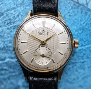 Vintage Smiths Deluxe Hand-Winding Men's Wristwatch - Picture 1 of 14