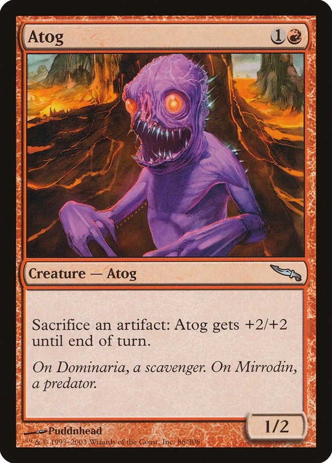 Magic the Gathering (mtg): MRD: Atog  (x 4) - Image 1 of 1