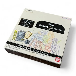 Bandai Disney Twisted Wonderland Glitter Trading Card Collection Sketch Ver. Box - Bild 1 von 14