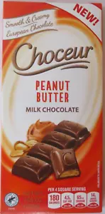 CHOCEUR MILK CHOCOLATE PEANUT BUTTER 7.05-OZ BAR - Picture 1 of 3