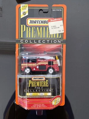 Matchbox Premier Fire Collection Series 21 Seaside Fire Co - Image 1 of 4