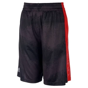 Adidas Boys Striped Fusion Shorts, Gray - Picture 1 of 2