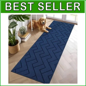 Geometric Patterned 2x6 ft Low Profile Doormat - Water Resistant & Absorbent - Picture 1 of 9