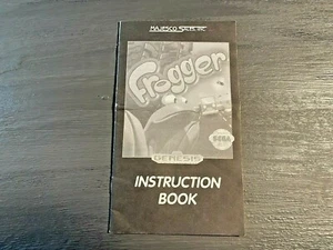 Frogger Sega Genesis Instruction Manual Only - Picture 1 of 6