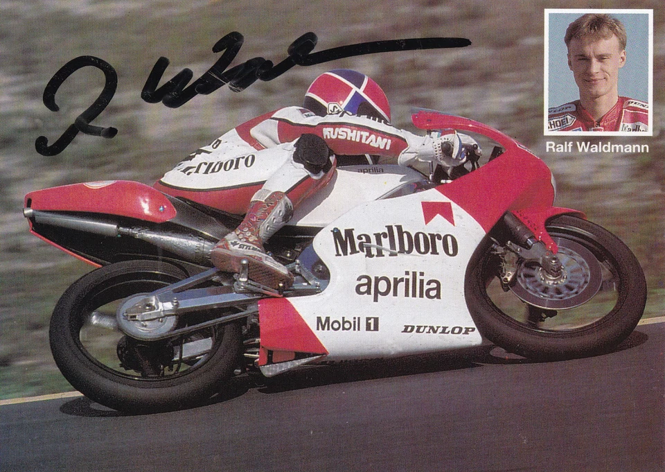 Autogramm - Ralf Waldmann (Motorsport) - Motorrad - Bild 1 von 1