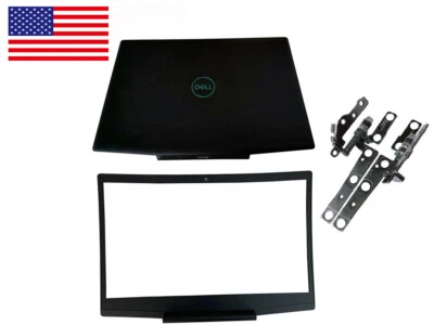 Dell G3 15 3500 синий логотип передняя панель и петли + ЖК-дисплей задняя крышка верхний чехол черный  - Изображение 1 из 4