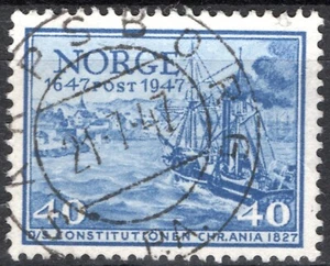 D7 Noruega 1947, NK 367 SON Sarpsborg 21-7-47 (ØF) - Imagen 1 de 1