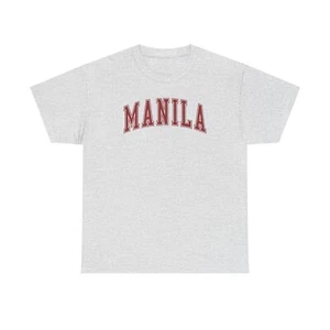 Manila Philippinen Shirt Geschenke T-Shirt T-Shirt Rundhalsausschnitt kurzärmelig - Bild 1 von 3
