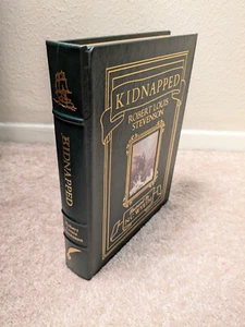 EASTON PRESS Kidnapped Robert Louis Stevenson Leather Illustrated Wyeth - Imagen 1 de 14
