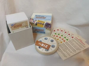 Scene It? TCM Edition Replacement Q&A, Quick Reference, & Biz Cards ~LN - Picture 1 of 7