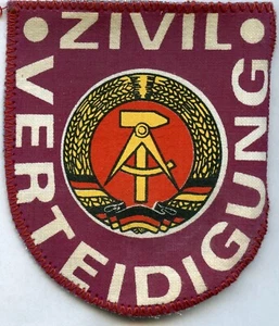 DDR ÄRMELABZEICHEN ( SLEEVE INSIGNIAS) ZIVILVERTEIDIGUNG - Bild 1 von 1