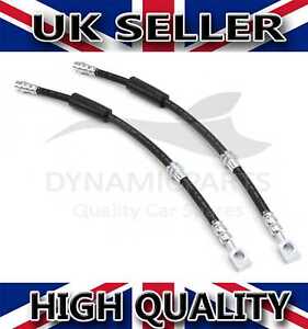 2X FOR OPEL VAUXHALL VECTRA C SIGNUM FRONT BRAKE HOSE PIPE LINE 24436541