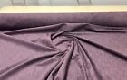 Aksamitny splot koszowy materiał szerokość 140 cm tkanina obiciowa fioletowa