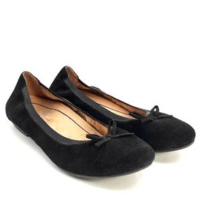 Scarpe ballerine Vionic Liliana da donna nere in pelle scamosciata taglia 7 - Foto 1 di 10