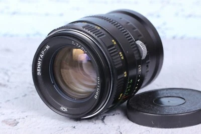 Zenitar-M f 1.7/50mmVintage lens MADE in USSR adapter Sony E NEX - Image 1 of 4