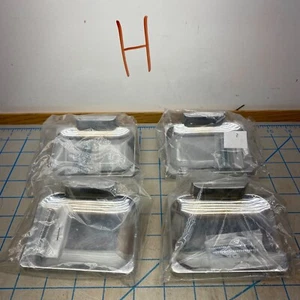 Vintage? X1 Bathroom wall mount Chrome Soap Dish w/ Bracket and Screws. Read! - Picture 1 of 9