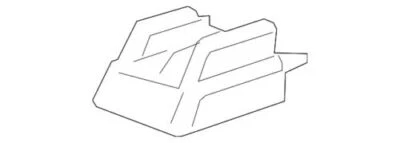 Cubierta de acabado ajustador exterior asiento conductor Cadillac GM 2013-2019 genuina 23123127 Foto 1 de 3