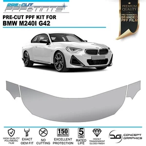 Bonnet Wings Stone Guard PPF Paint Protection Film Kit For BMW 2 Series G42 M240 - Picture 1 of 5