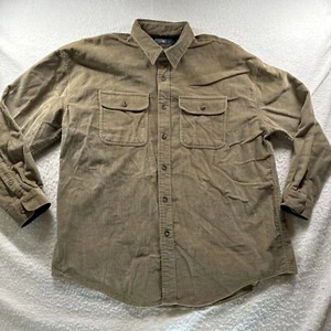 VTG Mountain Sports Corduroy Shirt Shacket Men Sz XL Thick Cotton Work Grandpa18 - Picture 1 of 13