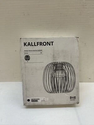 Ikea Kallfront 20" Pendant Metal Decor Black  905.001.64 - Image 1 of 4