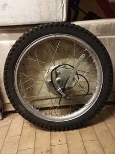 Ruota Anteriore Completa Bultaco Alpina 250 1975 - Foto 1 di 10