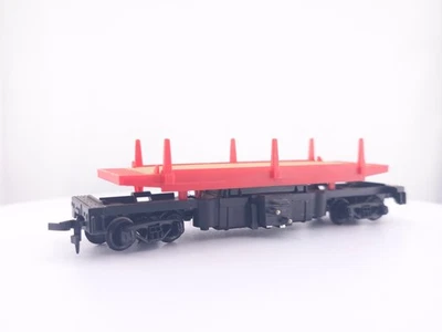 Vintage Tyco? HO Scale Side Dump Log/Pipe Car Model Train Used No Box - Image 1 of 4