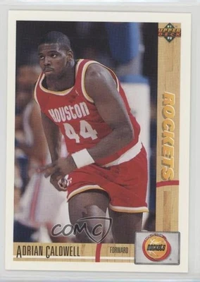 1991-92 Upper Deck Plain Text Hologram Adrian Caldwell #310 - Image 1 of 2