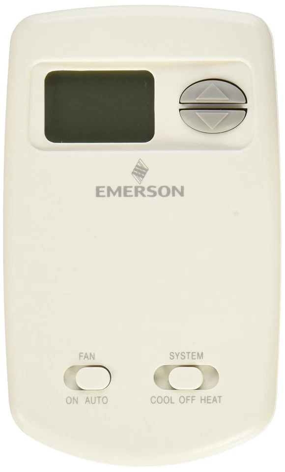 Emerson 1E78-144 Non-Programmable Heat Cool 24V Milivolt Battery Thermostat