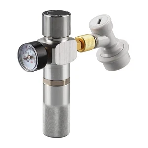 Aluminum Coffee Nitrogen Regulator Accurate Pressures Control Home Brewing Tool - Picture 1 of 8