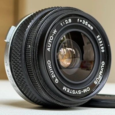 [Para reparación] Lente Olympus OM-SYSTEM ZUIKO AUTO-W 35mm F2.8 Japón Foto 1 de 4