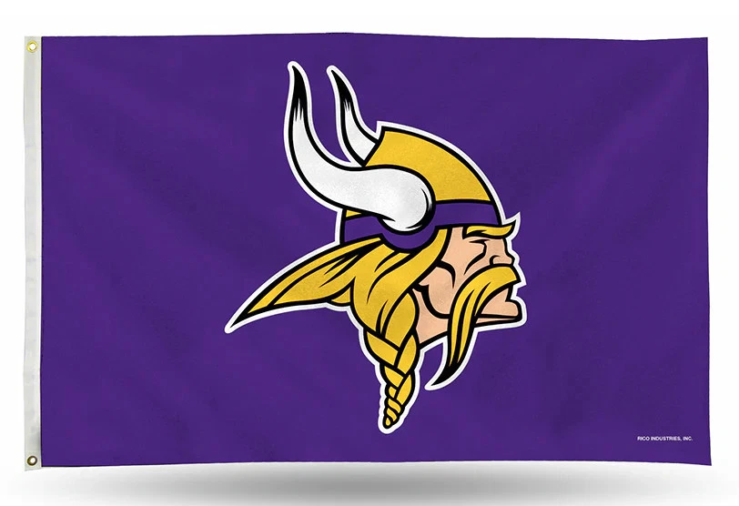 Minnesota Vikings Official NFL Banner Flag by Rico 516956