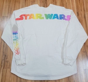 2XL Star Wars Spirit Jersey Adult Pride Collection Rainbow Disney Parks Long Sle - Picture 1 of 12
