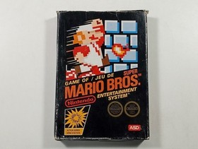 SUPER MARIO BROS NINTENDO NES PAL-B FRA (VERSION ASD) - (BOITE ABIMEE - BOX DAMA