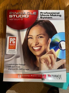 Pinnacle Studio Version 8 Movie Making System w/Manual and Software - Picture 1 of 5