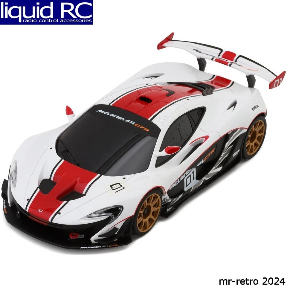 Cuerpo Kyosho MZP253WR Mr-03w-Mm Mclaren P1 GTR (blanco/rojo) Foto 1 de 1