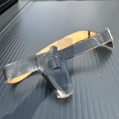 Bianchi Black Leather  2800 The Judge Hand Gun Pistol Holster Gould Goodrich 44” - Image 1 of 4