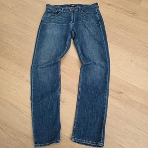 PAIGE Denim Jeans Mens Size 34x32 Federal Blue Cotton Blend Made in USA - Picture 1 of 11